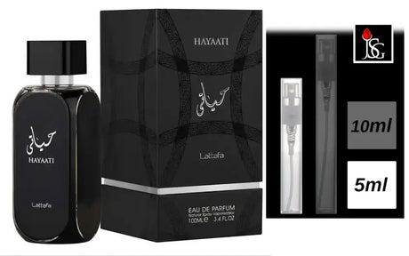 Lattafa Hayaati Eau de Parfum, 5ml Decant Sample