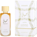 Lattafa Hayaati Gold Elixir Eau de Parfum, 3.4 oz Bottle