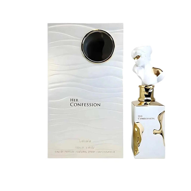 Lattafa Her Confessions Eau de Parfum, 3.4 oz Bottle