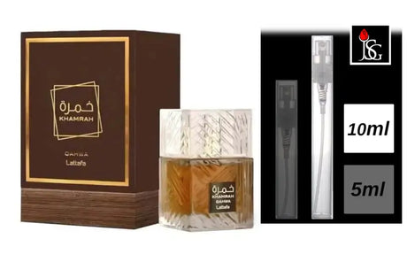 Lattafa Khamrah Qahwa Eau de Parfum, 10ml Decant Sample
