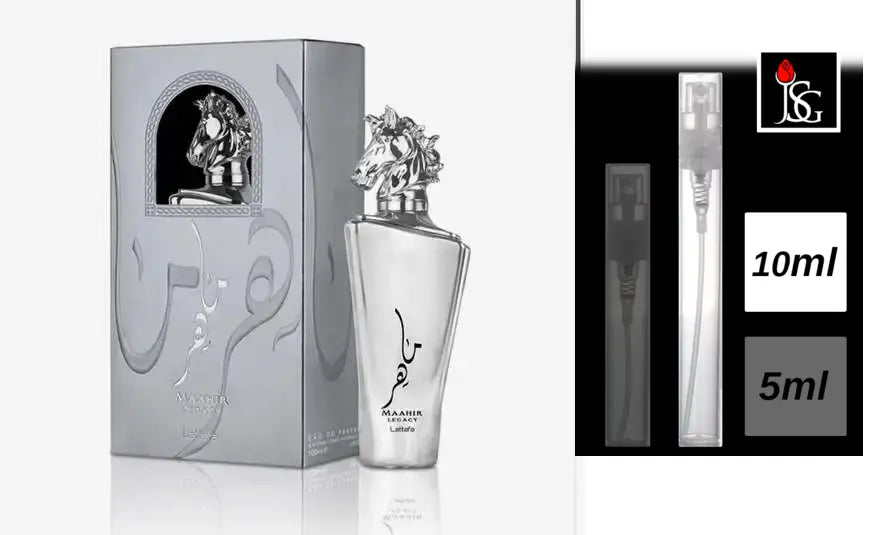 Lattafa Maahir Legacy Eau de Parfum, 10ml Decant Sample
