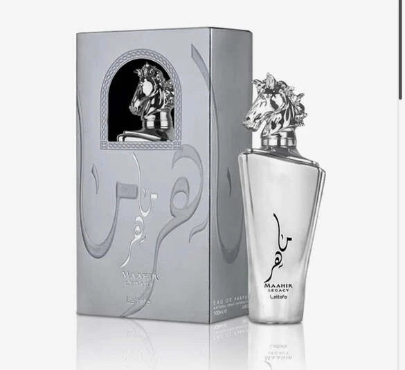 Lattafa Maahir Legacy Eau de Parfum, 3.4 oz Bottle