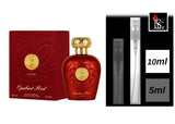 Lattafa Opulent Red Eau de Parfum, 10ml Decant Sample