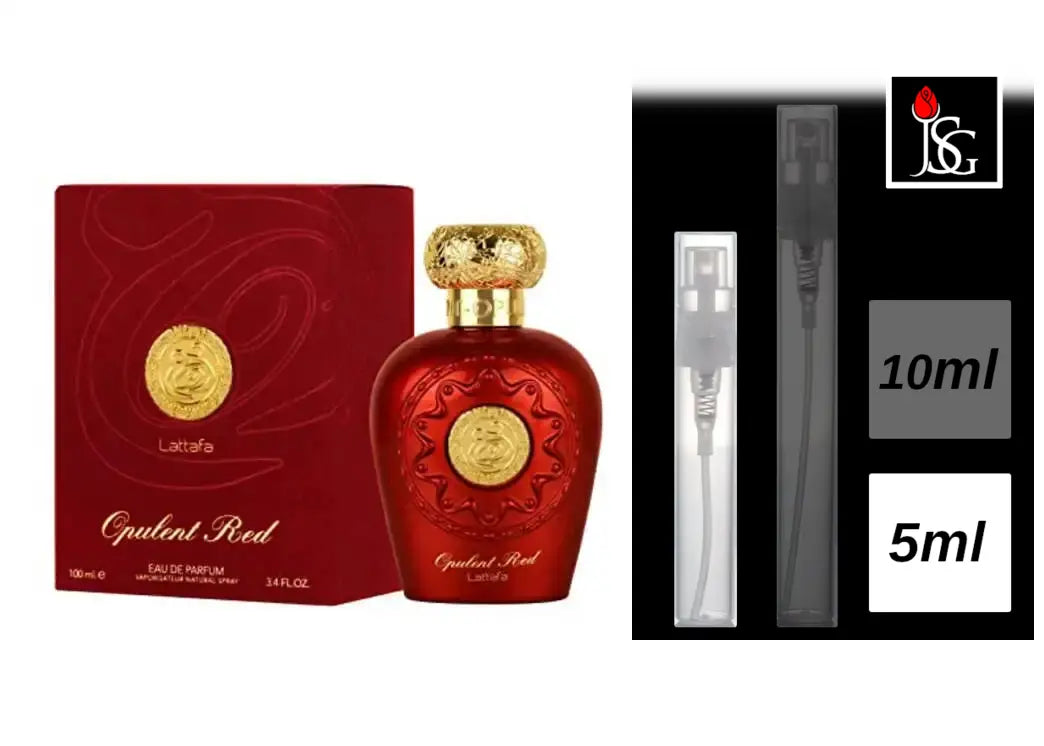Lattafa Opulent Red Eau de Parfum, 5ml Decant Sample