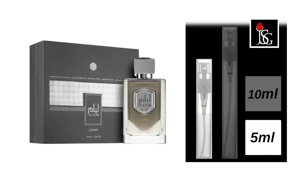 Lattafa Liam Grey Eau de Parfum, 5ml Decant Sample