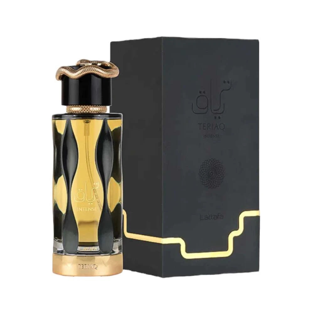 Lattafa Teriaq Intense Eau de Parfum, 3.4 oz Bottle