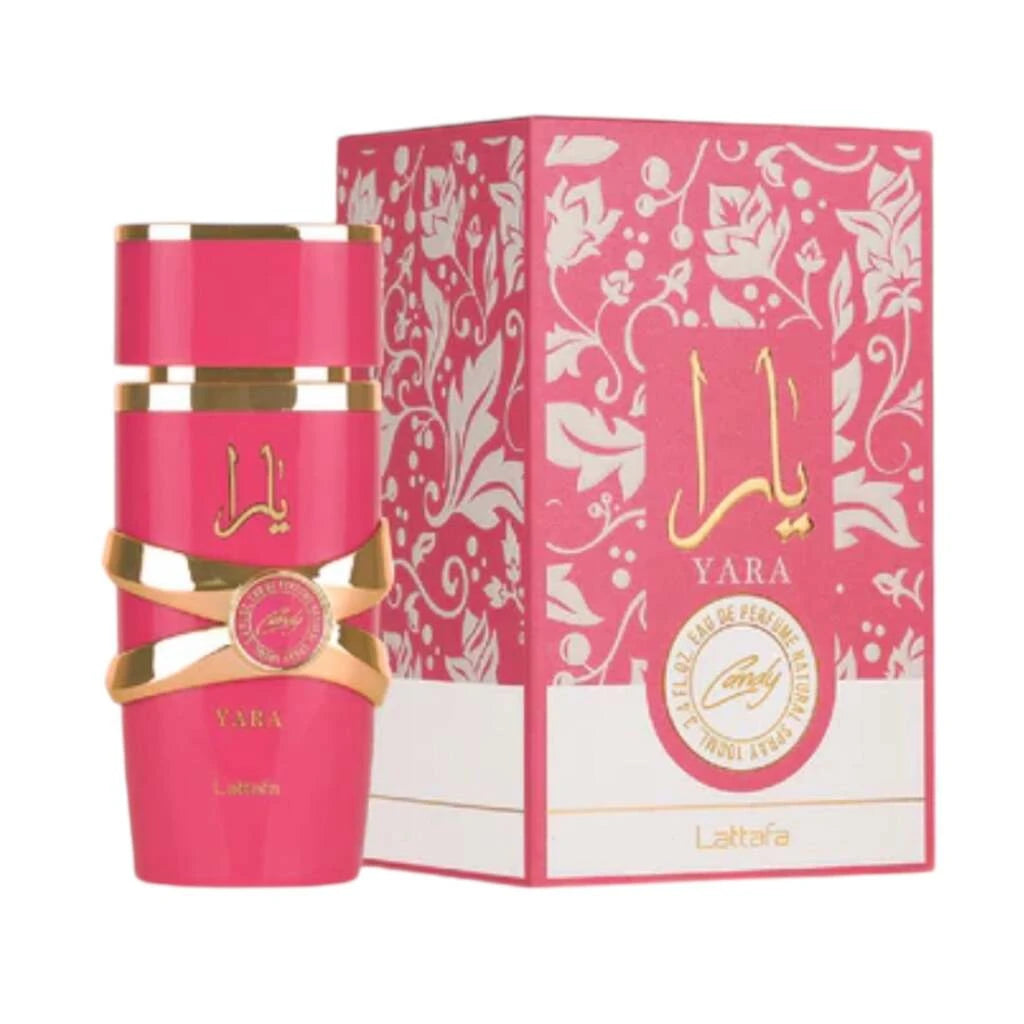Lattafa Yara Candy Eau de Parfum, 3.4 oz Bottle
