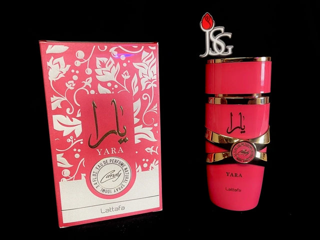 Lattafa Yara Candy Eau de Parfum, 3.4 oz Bottle