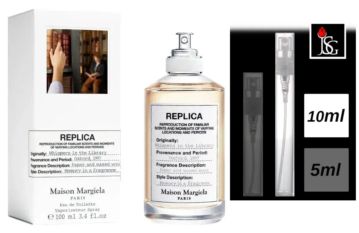 Maison Margiela Replica Whispers in the Library Eau de Toilette, 10ml Decant Sample
