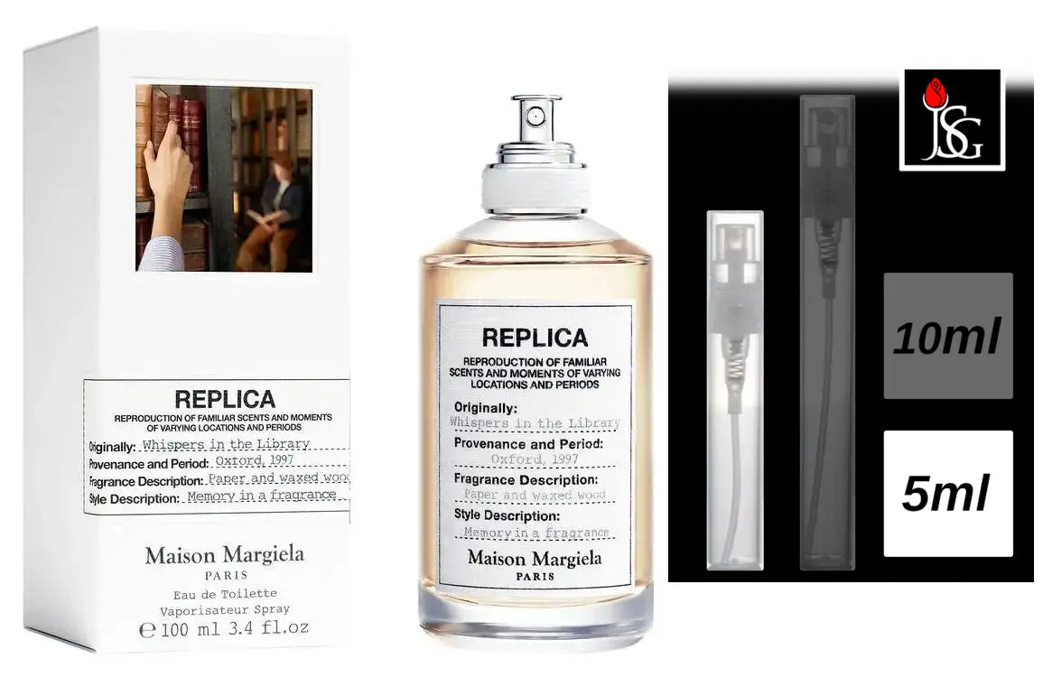 Maison Margiela Replica Whispers in the Library Eau de Toilette, 5ml Decant Sample