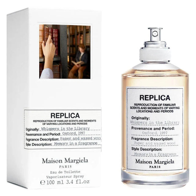 Maison Margiela Replica Whispers in the Library Eau de Toilette, 3.4 oz Bottle