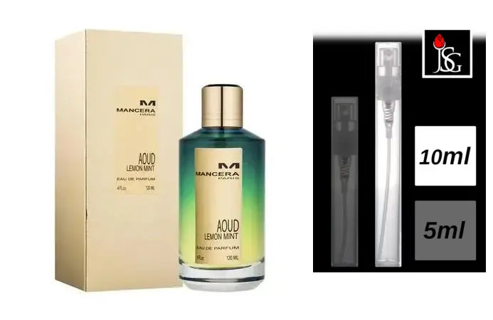 Mancera Paris Aoud Lemon Mint Eau de Parfum, 10ml Decant Sample