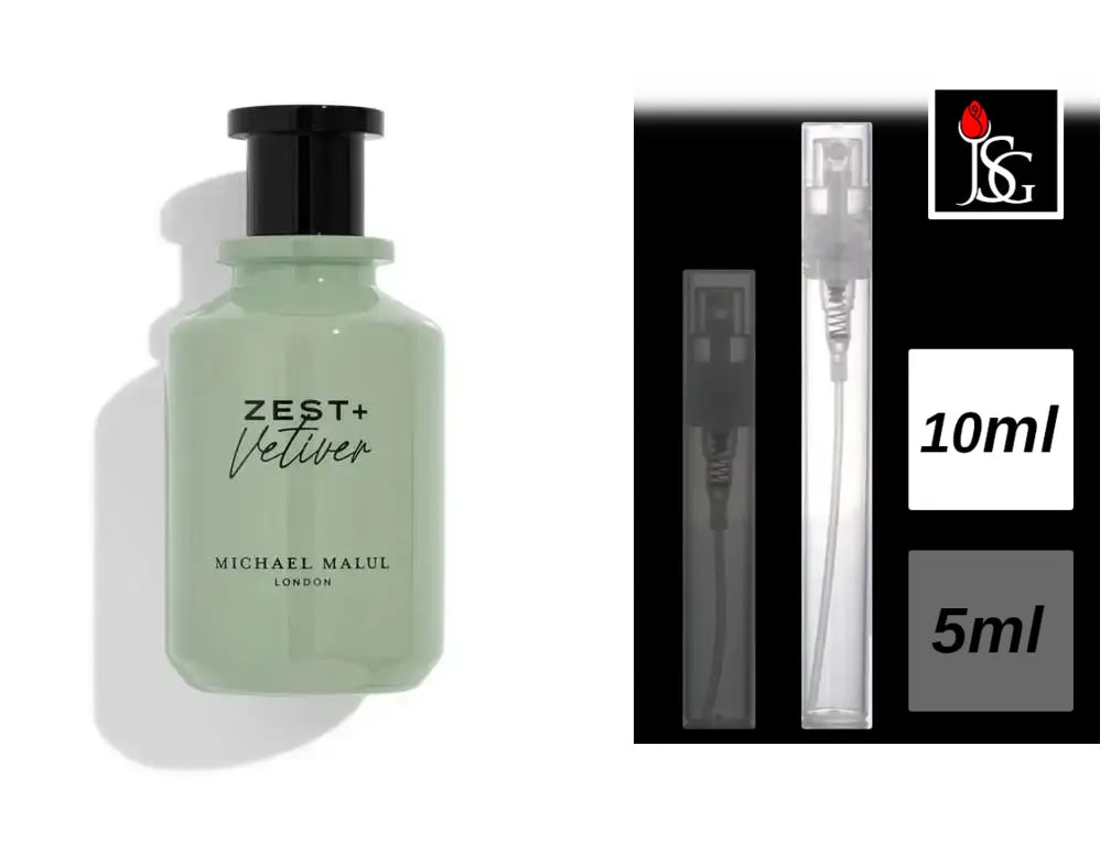 Michael Malul Zest + Vetiver Eau de Parfum, 10ml Decant Sample