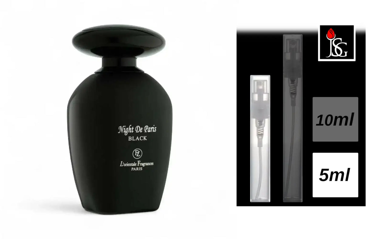 Shop for night de paris black eau de parfum 3 4oz perfume fragrance online and in miami 5ml decant