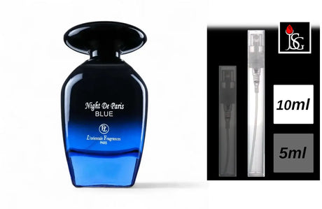 Shop for night de paris blue eau de parfum 3 4oz perfume fragrance online and in miami 10ml decant