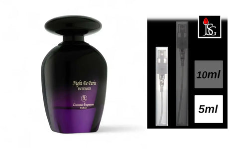 Shop for night de paris intenso eau de parfum 3 4oz perfume fragrance online and in miami 5ml decant