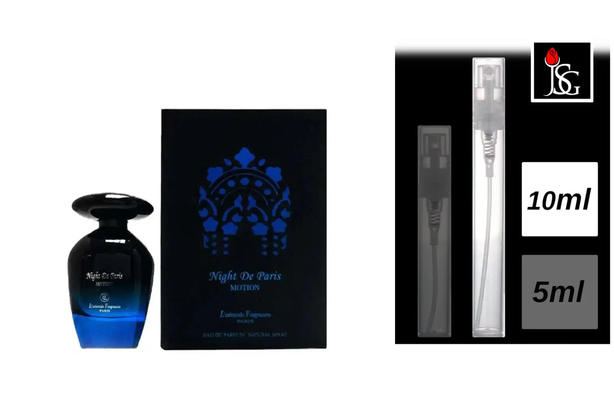 Night De Paris Motion Eau de Parfum, 10ml Decant Sample