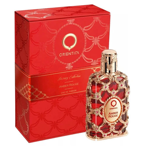 Orientica Amber Rouge Eau de Parfum, 2.7 oz Bottle