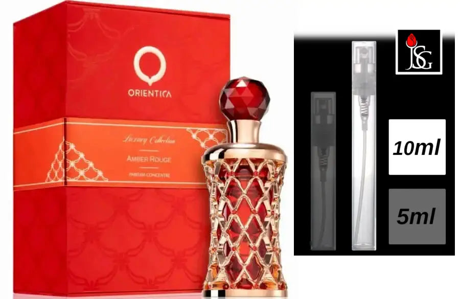 Orientica Amber Rouge Perfume Concentrate Oil, 10ml Decant Sample
