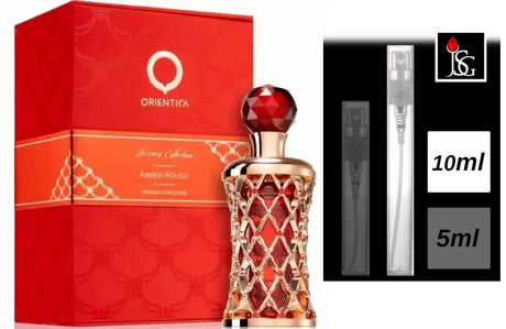 Orientica Amber Rouge Perfume Concentrate Oil, 10ml Decant Sample