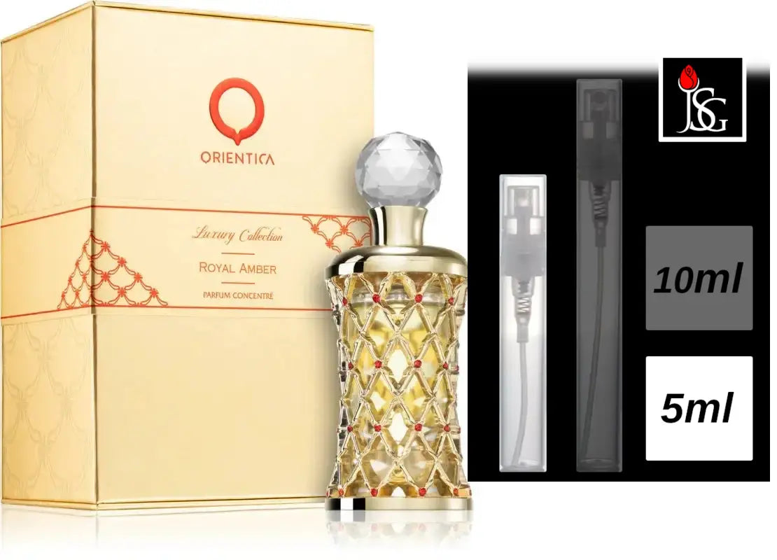 Orientica Royal Amber Perfume Concentrate Oil, 5ml Decant Sample