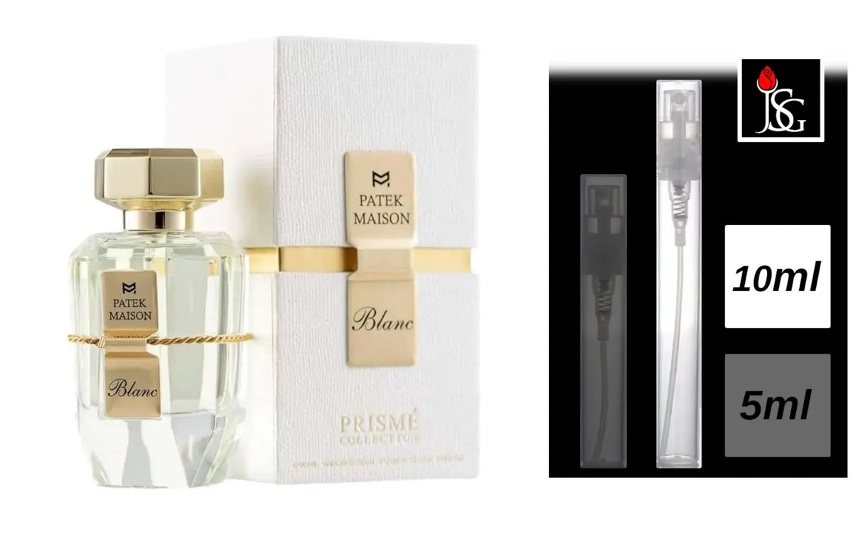Patek Maison Prismé Collection Blanc Eau de Parfum, 10ml Decant Sample
