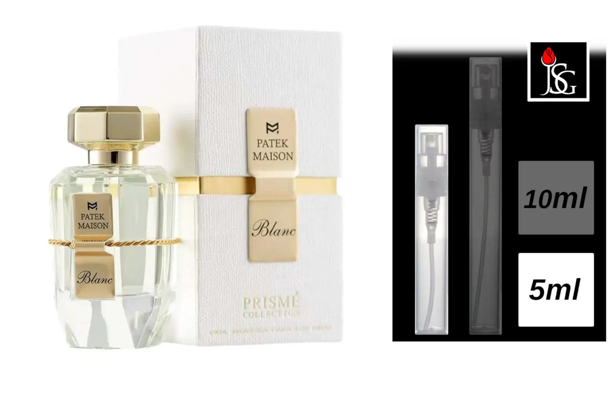 Patek Maison Prismé Collection Blanc Eau de Parfum, 5ml Decant Sample