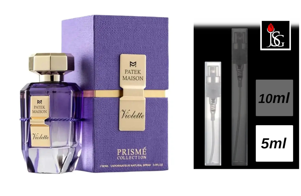 Patek Maison Prismé Collection Violette Eau de Parfum, 5ml Decant Sample