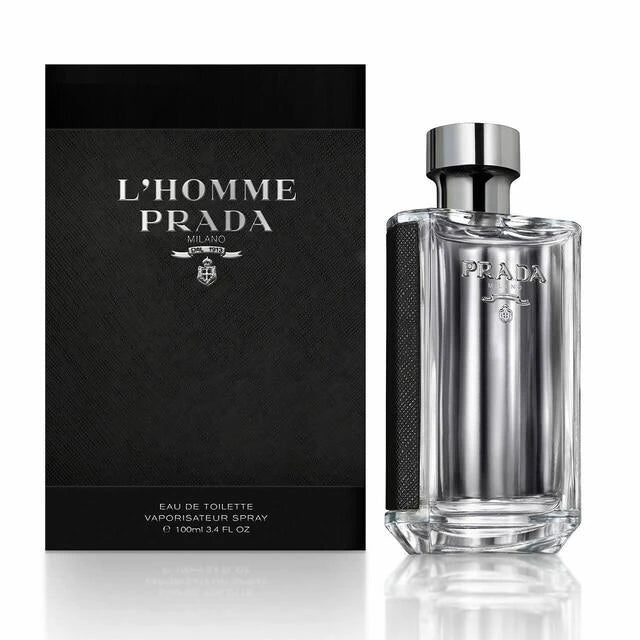 Prada L'Homme Eau de Toilette, 3.4 oz Bottle