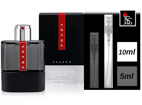 Prada Luna Rossa Carbon Eau de Toilette, 10ml Decant Sample