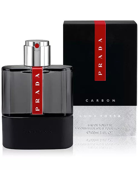 Prada Luna Rossa Carbon Eau de Toilette, 3.4 oz Bottle