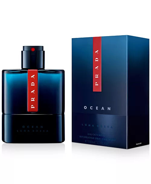 Prada Luna Rossa Ocean Eau de Toilette, 3.3 oz Bottle