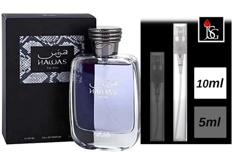Rasasi Hawas for Him Eau de Parfum, 10ml Decant Sample