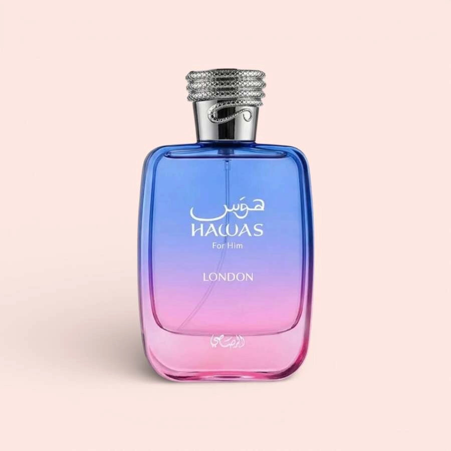 Rasasi Hawas London Eau de Parfum, 3.38 oz Bottle