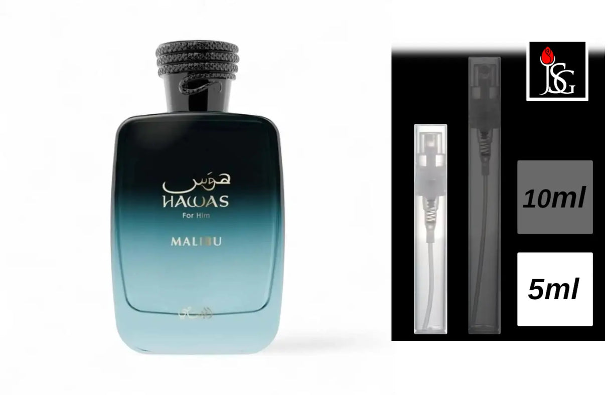Rasasi Hawas Malibu Eau de Parfum, 5ml Decant Sample