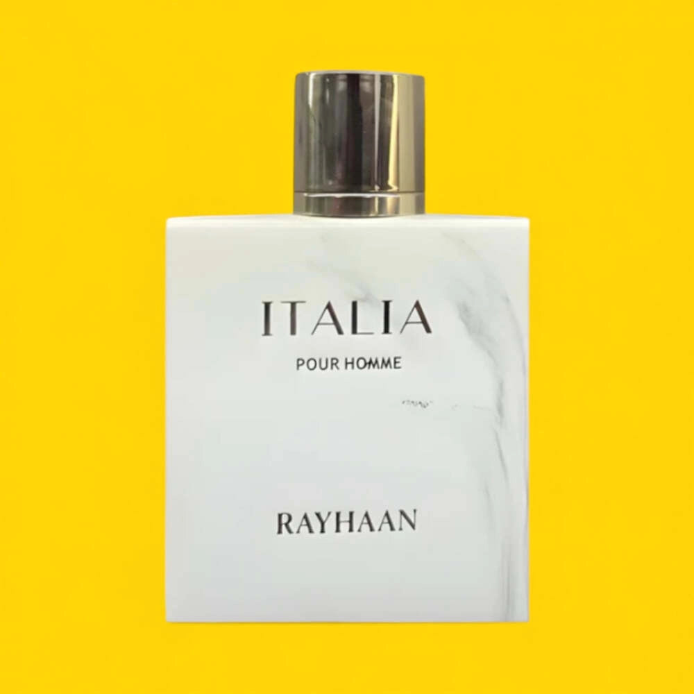 Rayhaan Italia Pour Homme Eau de Parfum, 3.4 oz Bottle