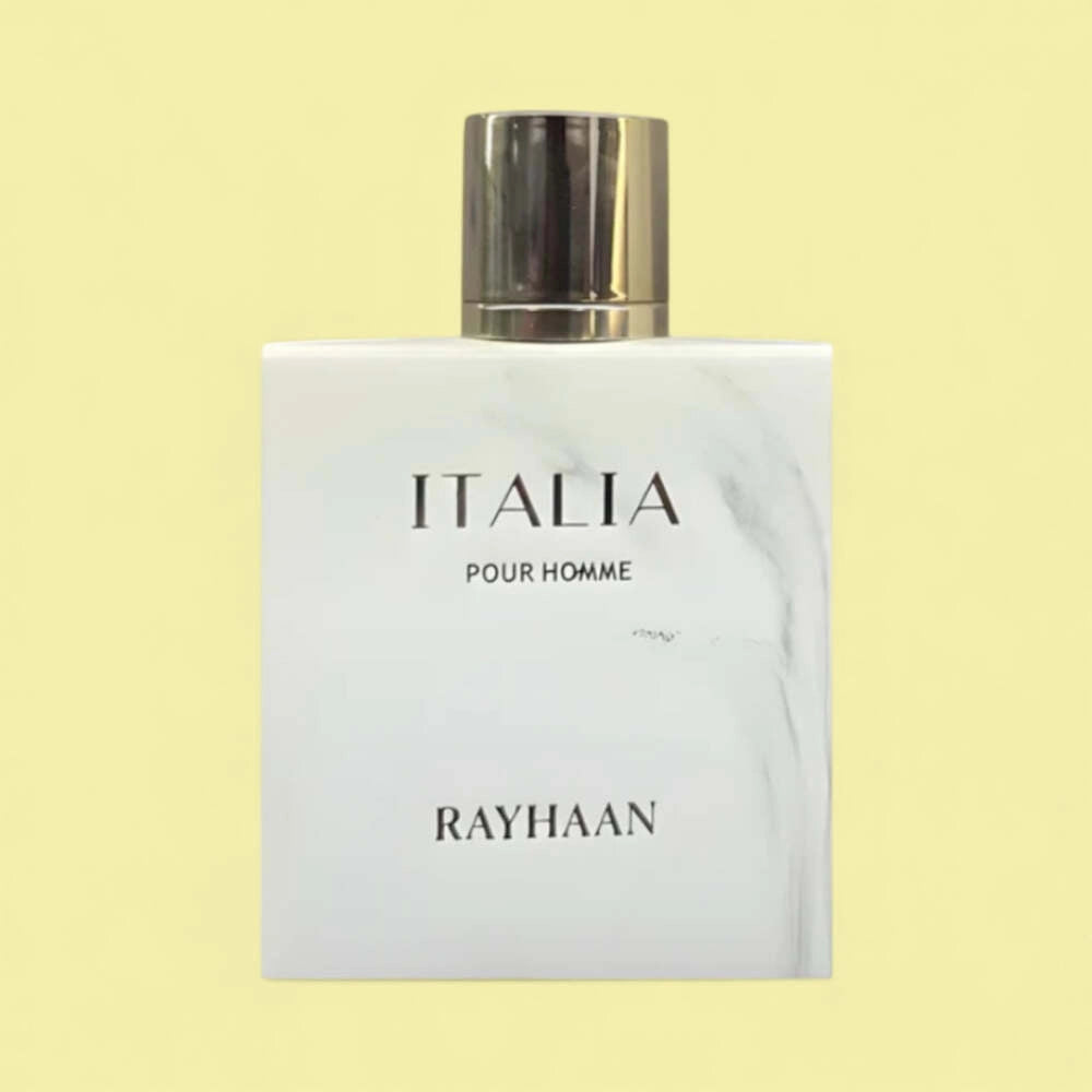 Rayhaan Italia Pour Homme Eau de Parfum, 3.4 oz Bottle