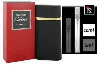 Cartier Santos de Cartier Eau de Toilette, 10ml Decant Sample