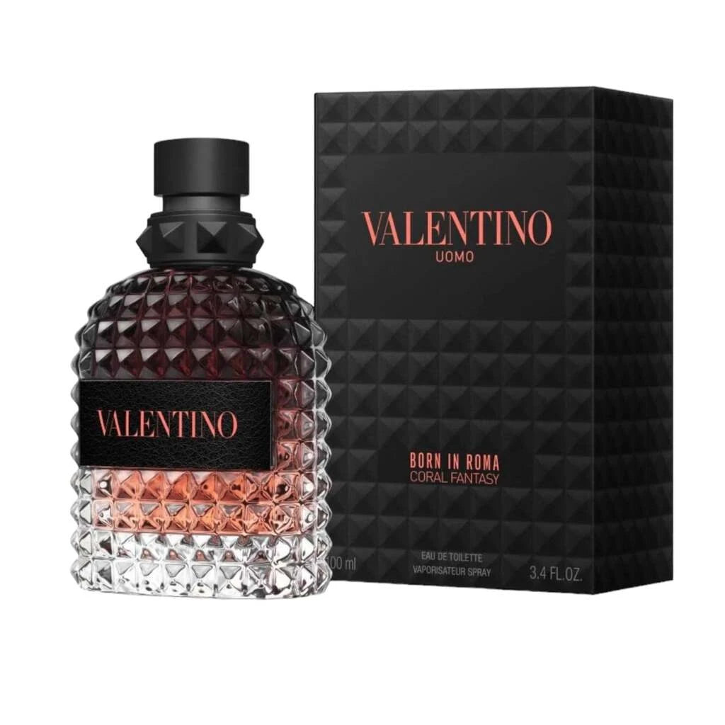 Valentino Uomo Born in Roma Coral Fantasy Eau de Toilette, 3.4 oz Bottle
