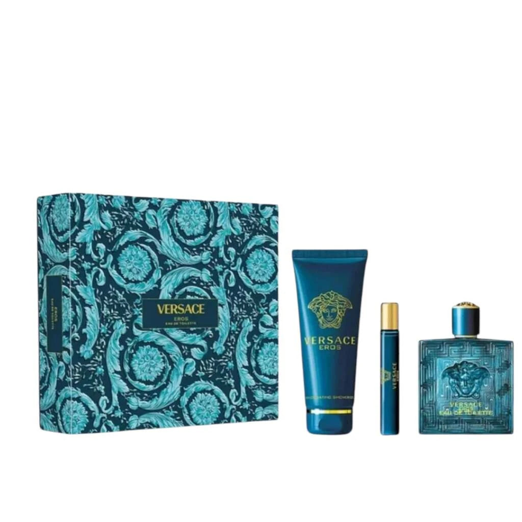 Versace Eros Eau de Toilette 3-Piece Gift Set