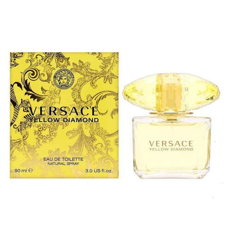 Versace Yellow Diamond Eau de Toilette, 3 oz Bottle