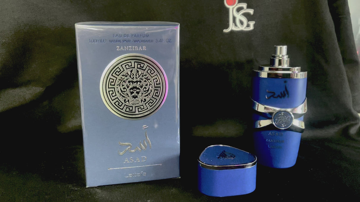 Lattafa Asad Zanzibar 3.4 oz Eau de Parfum